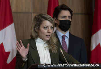 Foreign Affairs Minister Melanie Joly headed to Poland-Ukraine border - Creston Valley Advance