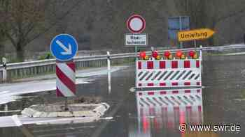 Mosel-Hochwasser in Cochem:Straßem überflutet - SWR Aktuell