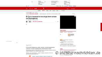 Die Folgen des Angriffs auf Borodjanka sind im Internet zu sehen - Ukraine-Nachrichten
