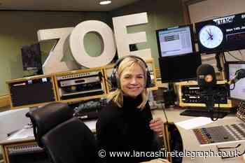 BBC presenter Zoe Ball hosts morning show from Blackburn
