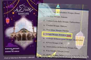 Morrisons removes Ramadan calendar which lists 'Al-Aqsa mosque in Israel'