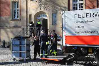 Brand am Schlossplatz: Feuer in Lagerraum