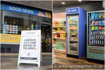 B Corporation celebrates certified brands with retail pop-up