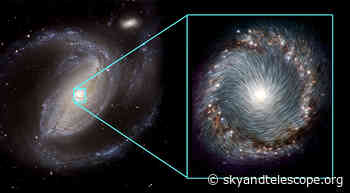 Magnetic "Spoon" Feeds Supermassive Black Hole