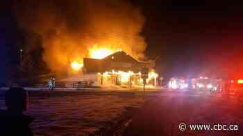 'Sheer relief': Couple escape fire that destroyed their store east of Whitecourt