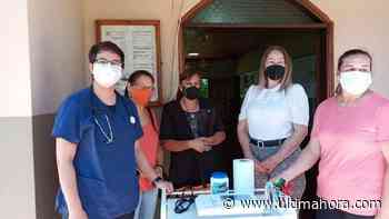 Damas voluntarias de Hohenau donan electrocardiograma - Última Hora