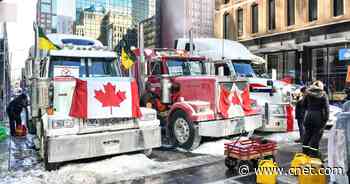 Trucker protest: Convoys Head to DC but With Less Force Than in Canada     - CNET