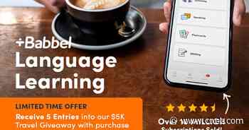 Learn New Languages With Babbel for Just $199 and Enter to Win $5K Travel Giveaway     - CNET