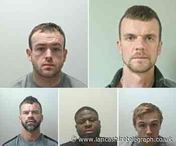 These five men are wanted for offences from burglary to assault