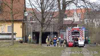 Hausbrand in Haßfurt - Nachbarn löschen Feuer mit Gartenschlauch - Neue Presse Coburg
