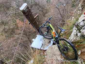 Erba, ciclista si perde in montagna e resta bloccato su uno strapiombo: salvato dai vigili del fuoco - Corriere Milano