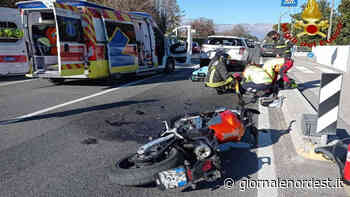 Pordenone/Scontro in Via Montereale: ferito un motociclista - giornalenordest