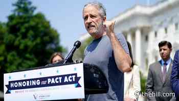 Jon Stewart on Republican opposition to war toxins bill: 'F--- that'