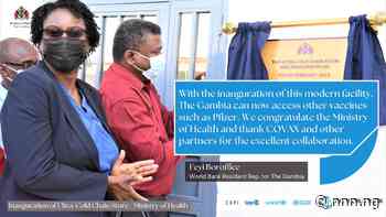 Coronavirus: The Gambia Inaugurates an Ultra-Cold Chain Store for Vaccines - NNN NEWS NIGERIA