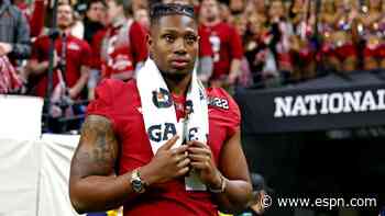 Tide WR Williams ahead of schedule in ACL rehab