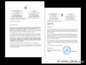 Ukraine calls for corporate support as Oracle suspends Russian operations