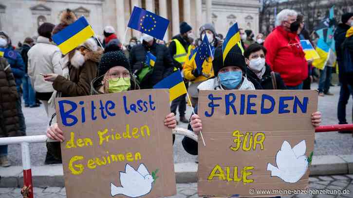 München: 40.000 demonstrieren in Solidarität mit der Ukraine