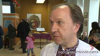 Coro Ucraniano Listo Para La Interpretación Del Himno 'especial' En El Juego De Los Winnipeg Jets - Noticias del Mundo en español