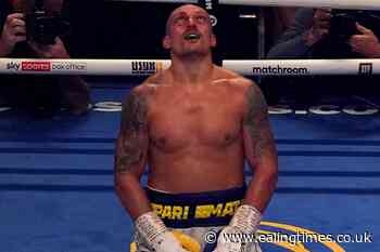 Oleksandr Usyk insists he has 'no fear' after joining Ukraine's military - Ealing Times