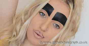 Grimsby mum with huge eyebrows branded an unfit mother by trolls - Grimsby Live