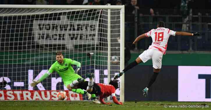 Starker Auftritt in Hannover: Favorit Leipzig im Halbfinale