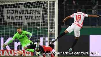 Starker Auftritt in Hannover: Favorit Leipzig im Halbfinale