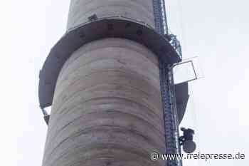 Im Klettereinsatz am höchsten Bauwerk des Vogtlands - freiepresse.de