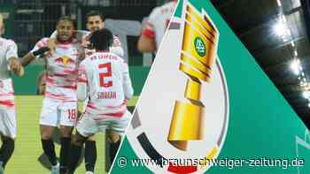 4:0 in Hannover: Leipzig steht im DFB-Pokal-Halbfinale