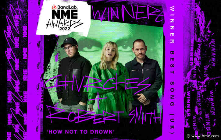CHVRCHES and The Cure’s Robert Smith win Best Song By A UK Artist at the BandLab NME Awards 2022