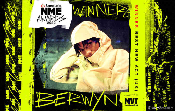 BERWYN wins Best New Act From The UK Supported By Music Venue Trust at the BandLab NME Awards 2022