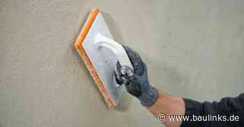 KlimaMono Filz: Baumits neue Generation von Kalkputzen schneller oberflächenfertig