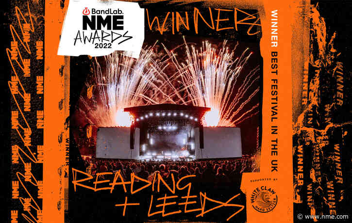 Reading & Leeds wins Best Festival In The UK Supported by White Claw at the BandLab NME Awards 2022