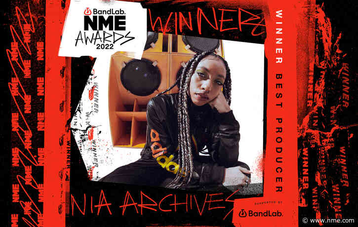 Nia Archives wins Best Producer Supported By BandLab at the BandLab NME Awards 2022
