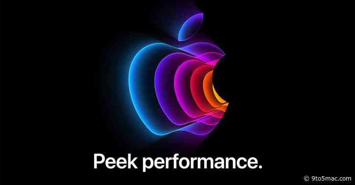 Apple’s ‘Peek performance’ tagline and artwork have people guessing at what’s to come