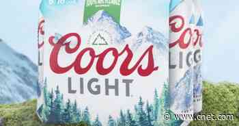 Coors Light Ditching Plastic 6-Pack Rings Will Eliminate 200 Tons of Garbage Every Year     - CNET