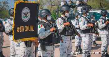 Guardia Nacional refuerza la seguridad en Cerritos - Pulso de San Luis