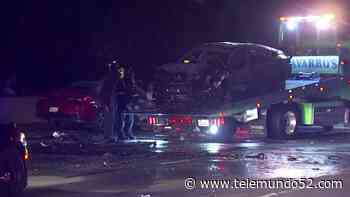Choque mortal en Autopista 605 en Cerritos - Telemundo 52