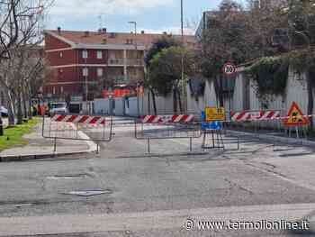 Si rompe tubo dell'acqua in via Firenze, flusso a rilento - Termoli Online