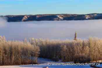 Mist blankets Taylor - Dawson Creek Mirror