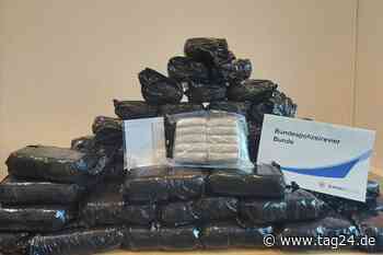 Bundespolizei findet bei Kontrolle Haschisch im Wert von über einer halben Million Euro - TAG24