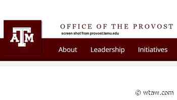 No Timeline Yet For Selecting The Next Permanent Provost At Texas A&M - WTAW