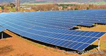 Photovoltaik-Anlagen, landwirtschaftliche Nutzfläche in Wittlich-Land - Trierischer Volksfreund
