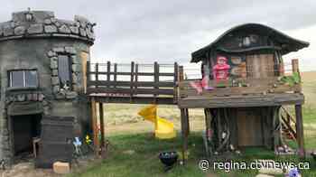 Swift Current TikTok star gets dream playhouse - CTV News Regina