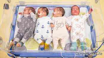 Ein kleines Wunder: Erstmals Vierlinge in Witten geboren - WAZ News