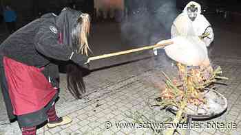 Eine Nummer kleiner - Narrenzunft Unterschwandorf verbrennt die Fasnet - Schwarzwälder Bote