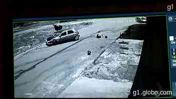Mulheres são atropeladas por carro desgovernado em calçada de Trindade; vídeo - Globo.com