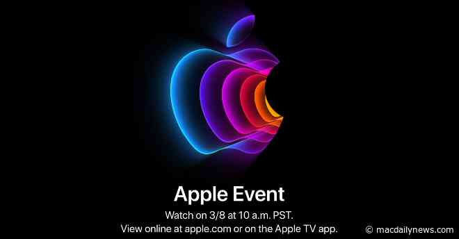 It’s official: Apple to hold ‘Peek Performance’ special event on March 8th