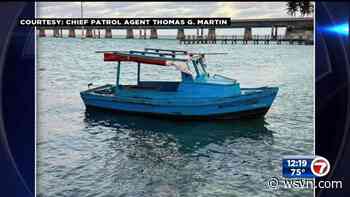 12 Cuban migrants in custody after coming ashore in Marathon - WSVN 7News | Miami News, Weather, Sports | Fort Lauderdale
