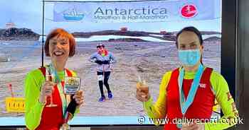 Balloch and Shandon friends compete in 'brutal' Antarctic marathon - Daily Record