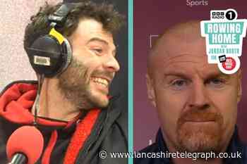Burnley: Sean Dyche surprises Jordan North with a message